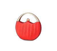 CORIOS Damen Abendtasche Glitzer Henkeltasche Funkelnd Clutch Tasche Hochzeit Brautbörse Schultertasche Glänzend Umhängetasche Cocktail Party Abschlussball Tasche für Frauen Rot