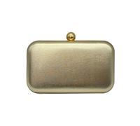 CORIOS Damen Abendtasche PU Leder Clutch Tasche Hochzeit Brautbörse Handtasche Kette Schultertasche Klein Tasche Elegante Umhängetasche für Abschlussball Bankett-Party Gold