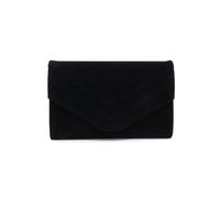CORIOS Damen Abendtasche Samt Clutch Tasche Envelope Henkeltasche Hochzeit Brautbörse Elegante Schultertasche Retro Umhängetasche für Hochzeit Abschlussball Bankett-Party Schwarz