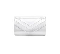CORIOS Damen Abendtasche Samt Clutch Tasche Envelope Henkeltasche Hochzeit Brautbörse Elegante Schultertasche Retro Umhängetasche für Hochzeit Abschlussball Bankett-Party Silber