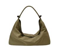 CORIOS Damen Canvas Tote Handtasche Große Kapazität Schultertasche Unterarmtasche Multifunktionale Henkeltasche Tote Beutel für Reise Arbeit Shopper Täglich Tragetasche Grün