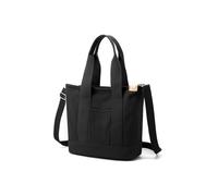 CORIOS Damen Canvas Umhängetasche Große Handtasche Casual Tragetasche Henkeltaschen mit Mehreren Taschen Leichtgewicht Schultertasche Multifunktionale Tote Beutel Schwarz