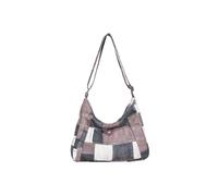 CORIOS Damen Canvas Umhängetasche Retro Schultertasche Große Handtasche Casual Tragetasche Multifunktionale Tote Beutel Leichtgewicht Henkeltaschen für Reise Arbeit Shopper Alltag Kaffee