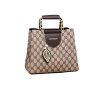 CORIOS Damen Elegant Handtasche PU Leder Schultertasche Wasserdicht Umhängetasche Klein Henkeltasche Mode Tragetasche Tote Beutel Reisen Büro Einkaufen Arbeit Alltag Henkeltaschen DD-Stil