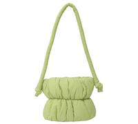 CORIOS Damen Gepolsterte Gesteppte Handtasche Daunentasche Leichte Daunen Baumwolle Tragetasche Puffer Stepptasche Puffy Hobo Geldbörse Klein Henkeltasche Schultertasche Alltag Tote Beutel Hellgrün