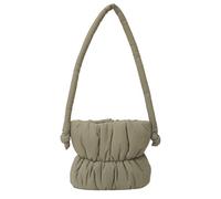 CORIOS Damen Gepolsterte Gesteppte Handtasche Daunentasche Leichte Daunen Baumwolle Tragetasche Puffer Stepptasche Puffy Hobo Geldbörse Klein Henkeltasche Schultertasche Alltag Tote Beutel Armeegrün