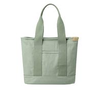 CORIOS Damen Henkeltaschen Canvas Tragetasche Große Kapazität Handtasche Multifunktionale Schultertasche Casual Tote Beutel Henkeltasche für Arbeit Schule Reise Shopper Grün