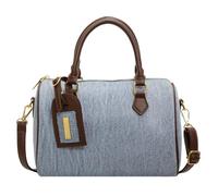 CORIOS Damen Jeans Handtasche Retro Schultertasche Boston Tasche Große Umhängetasche Casual Tragetasche Leichtgewicht Henkeltaschen Multifunktionale Shopper Reise Arbeit Alltag Tote Beutel Blau L