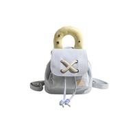 CORIOS Damen Jeans Rucksack Casual Schultasche Kordelzug Schulranzen Klein Handtasche Leichtgewicht Tote Beutel Tragetasche Niedlich Henkeltaschen Mode Schultertaschen Hellblau