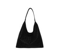 CORIOS Damen Leopardenmuster Handtasche PU Leder Schultertasche Große Kapazität Henkeltasche Modische Tote Beutel Frauen Tragetasche für Alltag Einkaufen Arbeiten Reisen Schwarz