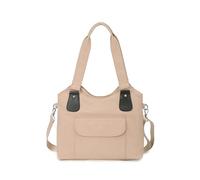 CORIOS Damen Nylon Schultertasche Wasserdicht Handtasche Casual Umhängetasche Multifunktionale Henkeltasche Leicht Tote Beutel Tragetasche Henkeltaschen für Einkaufen Reise Alltag Arbeit Khaki