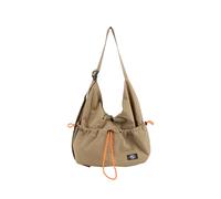 CORIOS Damen Nylon Schultertasche Wasserdicht Umhängetasche Casual Handtasche Leicht Tragetasche Henkeltasche Multifunktionale Tote Beutel Henkeltaschen für Reise Einkaufen Alltag Arbeit Khaki