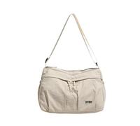 CORIOS Damen Oxford Umhängetasche Wasserdicht Schultertasche Multifunktionale Handtasche Leicht Henkeltasche Tote Beutel Casual Tragetasche Einkaufen Reise Arbeit Alltag Henkeltaschen Beige