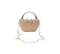 CORIOS Damen Pailletten Clutch Tasche Strass Abendtasche Shiny Diamant Handtasche Hochzeit Brautbörse Klein Tasche Elegante Umhängetasche Kette Schultertasche Gelb