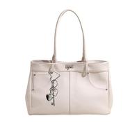 CORIOS Damen PU-Leder Handtasche Große Kapazität Schultertasche Wasserdicht Henkeltaschen Mode Unterarmtasche Elegant Henkeltasche Tragetasche Tote Beutel für Reisen Arbeiten Einkaufen Weiß