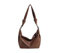 CORIOS Damen PU Leder Schultertaschen Wasserdicht Henkeltaschen Umhängetaschen Große Kapazität Handtasche Retro Tragetasche Leicht Tote Beutel Messenger-Tasche für Arbeiten Reisen Einkaufen Braun