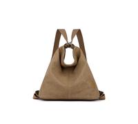 CORIOS Damen Rucksack Große Kapazität Schultasche Casual Handtasche Vintage Tragetasche Schultertasche Multifunktionale Tote Beutel Schulranzen für Reise Arbeit Büro Kaffee