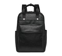 CORIOS Damen Rucksack Laptop Schulrucksack Schultasche Teenager Backpack Women Elegant Tagesrucksäcke Handtasche 2 in 1 15,6 Zoll Arbeitstasche Lehrertasche Reiserucksack für Büro Uni Schwarz
