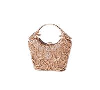 CORIOS Damen Strass Clutch Diamant Abendtasche Glitter Kristall Handtasche Elegant Pailletten Schultertasche Glänzend Umhängetasche Klein Tasche für Cocktailparty Geburtstag Abendparty Gold