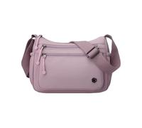 CORIOS Damen Ultraleicht Umhängetasche Nylon Schultertasche Handtaschen Elegant Umhängetasche mit Verstellbarem Breitem Riemen Multi-Tasche Messenger Bag Frauen zum Umhängen Damentasche Hellviolett