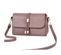 CORIOS Elegant Umhängetasche Damen PU Leder Schultertasche Frauen Wasserdicht Umhängetasche Klein Handtasche Henkeltasche Mode Tragetasche Tote Beutel Reisen Einkaufen Arbeit Henkeltaschen Rosa
