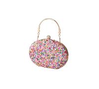 CORIOS Glitzer Pailletten Clutch Tasche Damen Abendtasche Hochzeit Brautbörse Handtasche Funkelnd Schultertasche Elegante Klein Tasche Glänzend Umhängetasche Mehrfarbig