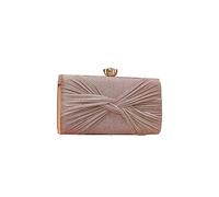 CORIOS Glitzer Pailletten Clutch Tasche Damen Abendtasche Hochzeit Brautbörse Handtasche Klein Tasche Strass Schultertasche Elegante Diamant Umhängetasche für Abschlussball Bankett-Party Rosa