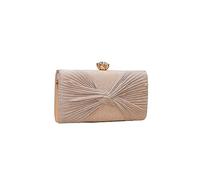 CORIOS Glitzer Pailletten Clutch Tasche Damen Abendtasche Hochzeit Brautbörse Handtasche Klein Tasche Strass Schultertasche Elegante Diamant Umhängetasche für Abschlussball Bankett-Party Champagner