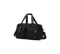 CORIOS Groß Sporttasche für Herren/Damen Reisetaschen Duffle Bag Oxford Schwimmtasche Fitnesstasche Weekender Übernachtung Tasche Kabinenreisetasche Trainingstasche Handgepäck mit Schuhfach Schwarz