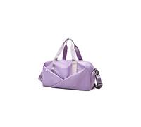CORIOS Herren Sporttasche Damen Reisetaschen Duffle Bag Groß Weekender Übernachtung Tasche Oxford Kabinenreisetasche Trainingstasche Fitnesstasche Handgepäck Schwimmtasche mit Schuhfach Lila