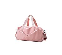 CORIOS Herren Sporttasche Damen Reisetaschen Duffle Bag Groß Weekender Übernachtung Tasche Oxford Kabinenreisetasche Trainingstasche Fitnesstasche Handgepäck Schwimmtasche mit Schuhfach Rosa