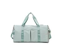 CORIOS Nylon Reisetaschen Duffle Bag Sporttasche Fitnesstasche Schwimmtasche für Herren/Damen Faltbare Weekender Übernachtung Tasche Trainingstasche Kabinenreisetasche Handgepäck mit Schuhfach Grün