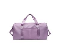 CORIOS Nylon Reisetaschen Duffle Bag Sporttasche Fitnesstasche Schwimmtasche für Herren/Damen Faltbare Weekender Übernachtung Tasche Trainingstasche Kabinenreisetasche Handgepäck mit Schuhfach Lila