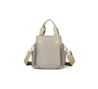 CORIOS Nylon Umhängetasche Damen Schultertasche Wasserdicht Henkeltasche Casual Tragetasche Multifunktionale Handtasche Leicht Tote Beutel Henkeltaschen für Einkaufen Reise Arbeit Alltag Grau