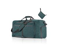 CORIOS Reisetaschen Duffle Bag für Herren/Damen 115L Faltbare Sporttasche Fitnesstasche Schwimmtasche Handgepäck mit Schuhfach Kabinenreisetasche Weekender Übernachtung Tasche Trainingstasche Grün
