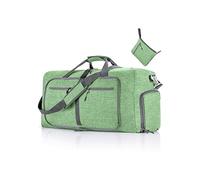 CORIOS Reisetaschen Duffle Bag für Herren/Damen 115L Faltbare Sporttasche Fitnesstasche Schwimmtasche Handgepäck Kabinenreisetasche Weekender Übernachtung Tasche Trainingstasche Hellgrün