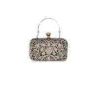CORIOS Strass Clutch Damen Diamant Abendtasche Glitter Kristall Handtasche Elegant Schultertasche Klein Tasche Glänzend Umhängetasche für Geburtstag Cocktailparty Tanzparty Abendparty Schwarz