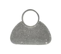 CORIOS Strasssteine Abendtasche für Frauen Strass Clutch Tasche Diamant Handtasche Damen Klein Tasche Elegante Schultertasche Bling Umhängetasche für Hochzeit Abschlussball Bankett-Party Schwarz