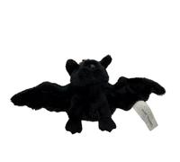 Cornelißen Fledermaus pechschwarz Kuscheltier Schlüssel Anhänger Schwarz 20 cm Plüschtier Tier Stofftier Kinder Geschenk