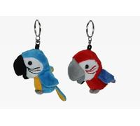 Cornelißen Kuscheltier Papagei Vogel Schlüssel Anhänger 1017137