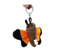 Cornelißen Plüsch Schlüsselanhänger - orangener Schmetterling