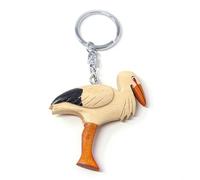 Cornelissen Schlüsselanhänger aus Holz - Storch