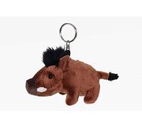 Cornelißen Schlüsselanhänger Wildschwein aus Plüsch, braun, 12 cm, Tier Tiere, Keiler