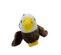Cornelißen Weißkopfseeadler Kuscheltier Schlüssel Anhänger Braun 9 cm Plüschtier Vogel Stofftier Kinder Geschenk