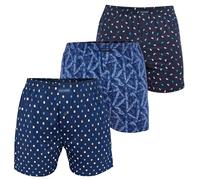 cornette Premium American Boxershorts Herren Weit - Set of 3 Pack XL - 100% Baumwolle - Luftige - Lockere - Weiche - Klassiche - Unterhosen männer, Baumwolle Unterwäsche