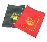 Coronet Schuhbeutel Kinder 2er Set - Rot & Grün, mit Kordelzug, waschbar bis 40°C, 23 x 30 cm - ideal für Reisen & Kindergarten, Schuhtasche für sicheren Transport