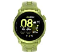 Coros Pace 4 - GPS-Sportuhr mit Aluminiumgehäuse & Silikonarmband gelb