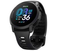 Coros Pace 4 - ultraleichte GPS-Sportuhr mit Silikonarmband schwarz