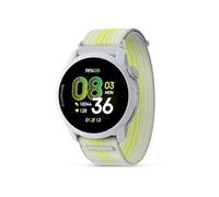 COROS PACE 4 Ultraleichte Sportuhr, 1,2"-AMOLED-Touchscreen, 32g Laufuhr, 19 Tage Gebrauch, Sprachsteuerung, Trainingswerkzeuge, Präzises GPS, Trainingsplan, Laufen (Weißes Nylon)