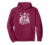 Corpse Bride Butterfly Pullover Hoodie, Unisex für Erwachsene, Kastanienbraun, S